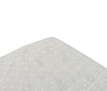 Poloprůhledný silikonový nárazník ø 8 x 2 mm (100ks)