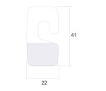 Euro-ouško R-30 na roli (5000 szt.) 