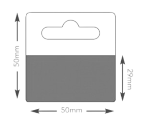 Zavěste visačku na blistr C-68B (1000szt.)