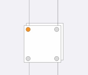 Držák displaye AIR1121 (1ks)