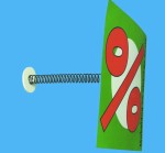 Kovová pružinka 177-80 (50 ks)