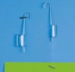 Kovový háček s nylonovým vlascem 107-1 (100 ks)