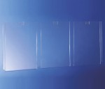 Antirám na 3 plakáty A4 vedle sebe KAB/3A4 2 mm