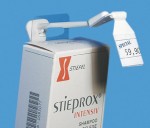 Bílé plastové držáky cenovek pro jednotlivé háky 370-x