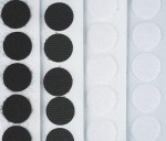 Černá suchá zipová kolečka, R19xV/L (100 ks)