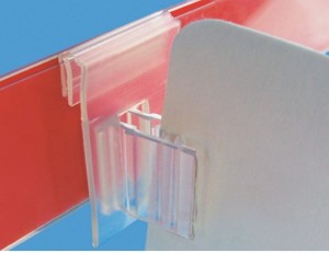 Držák na cenovou lištu G606-075 (100 ks)