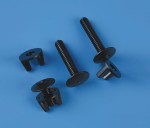 Černé knihařské šrouby Viking VSxxB (100 ks)